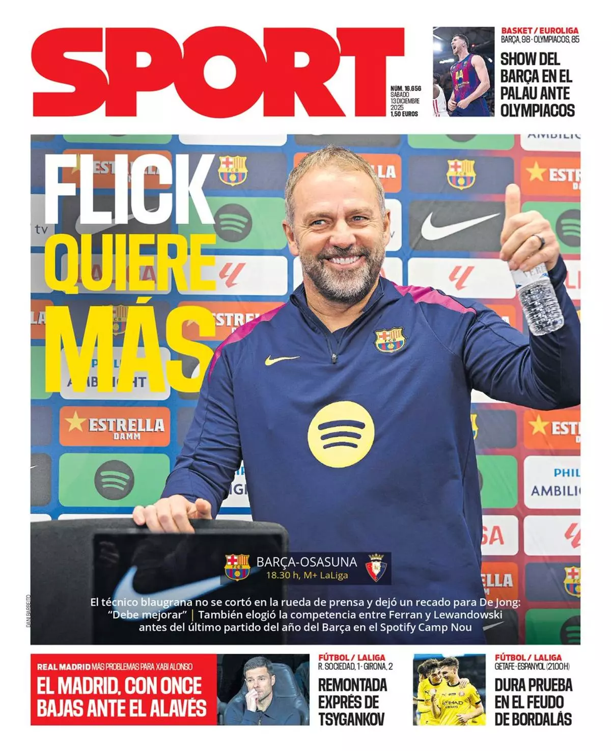 Las portadas de la prensa deportiva de hoy