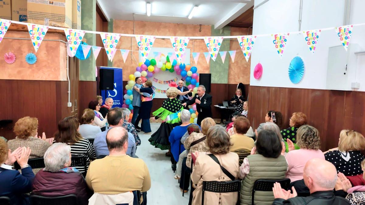 Un momento del baile.