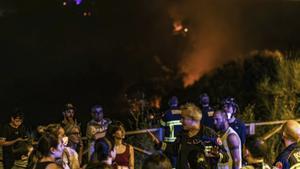 "No havíem viscut mai un foc així"