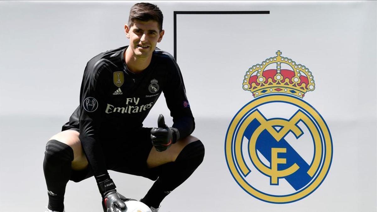 Acto de presentación de Thibaut Courtois como nuevo portero del Real Madrid