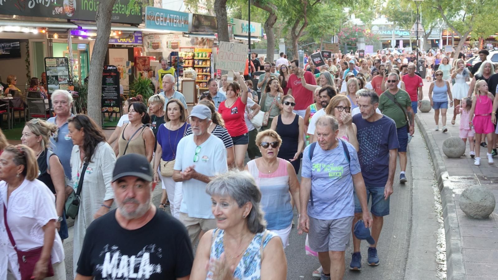 Marcha en Calvià. Juanlu Iglesias