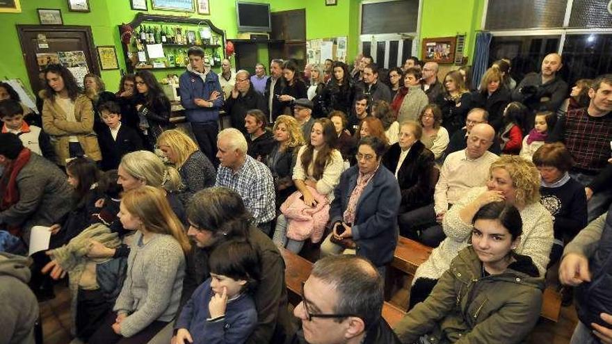 Asistentes a la entrega de premios.