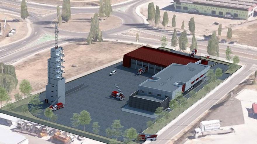 El Ayuntamiento de Zamora inicia el nuevo parque de bomberos con 3,43 millones de inversión