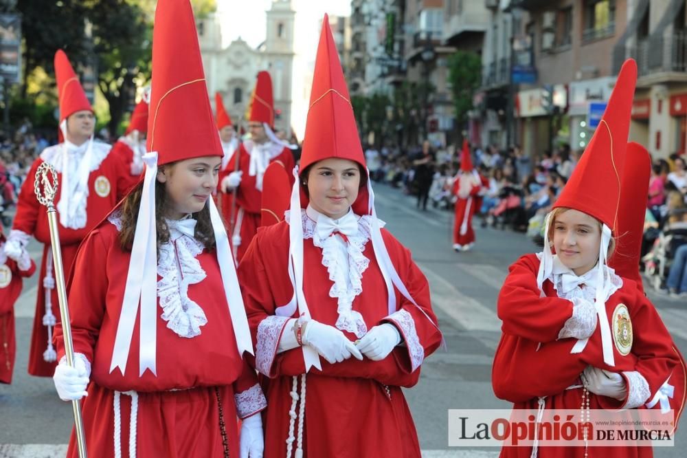 Procesión de los Coloraos en Murcia