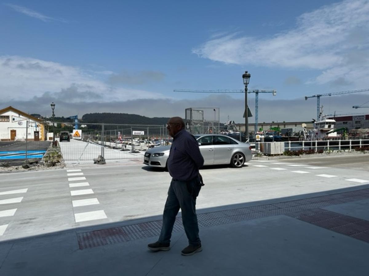 En imágenes: las obras de la Dársena en Navia