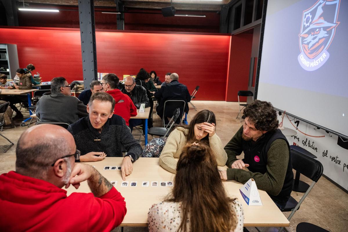 Sesión de juego en la anterior edición del Cronomàster.