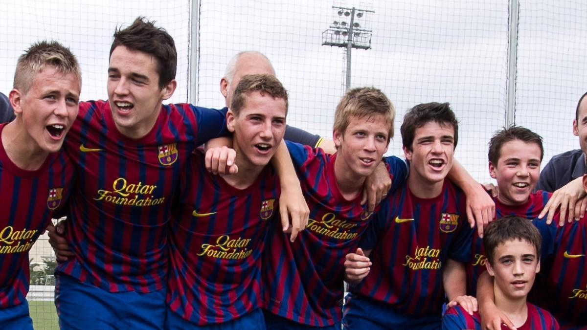 ADN Masia 1x14: Así era Dani Olmo de '9' puro