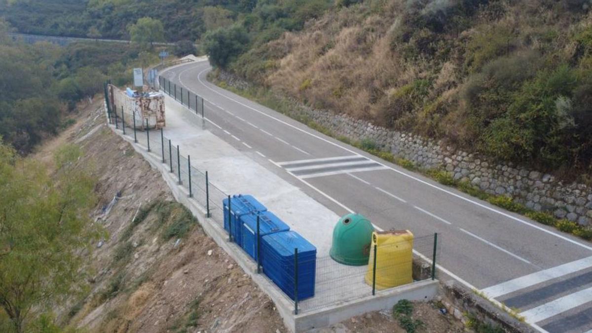 Punto limpio de Benadalid.