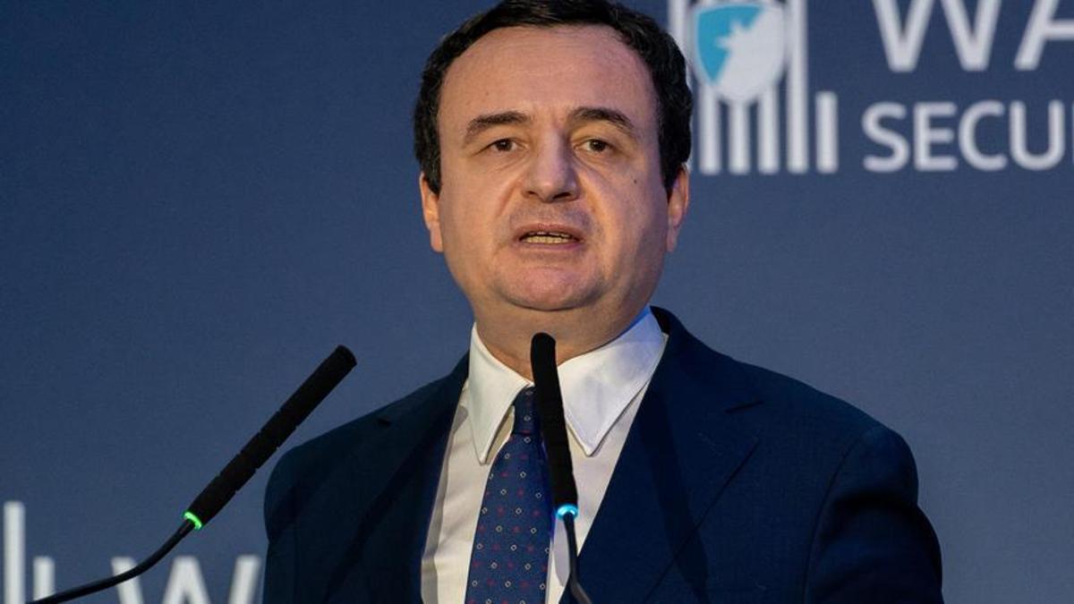 Albin Kurti, primer ministro de Kosovo.