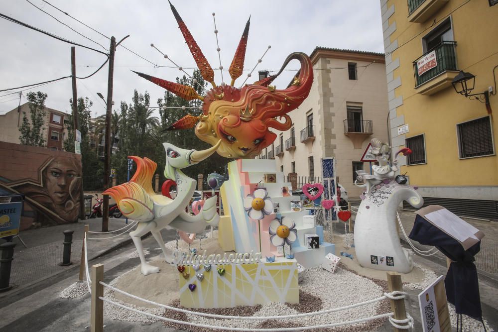 Hoguera San Anton Bajo. Segundo premio de sexta categoría B