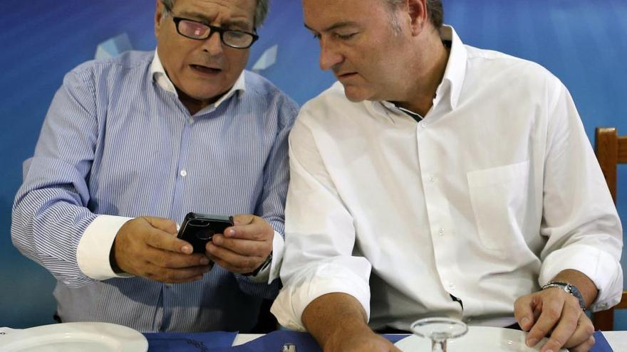 Alfonso Rus y Alberto Fabra.