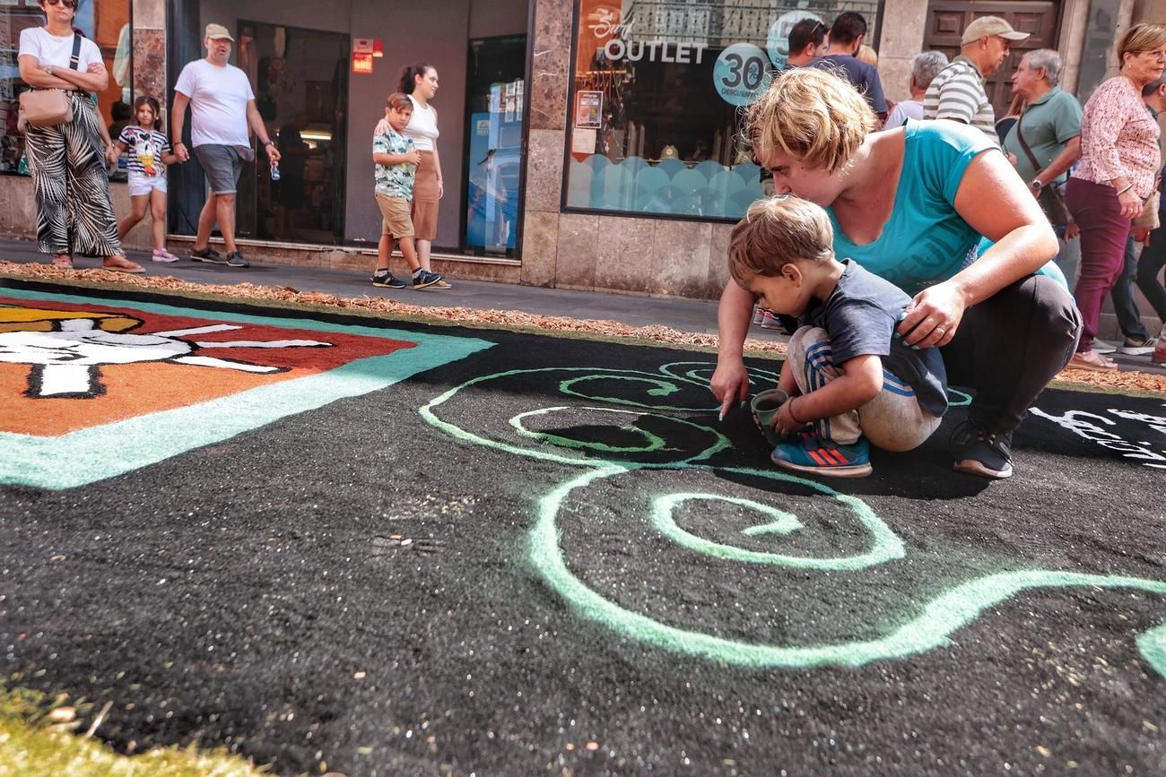 Alfombras del Corpus Christi en La Laguna