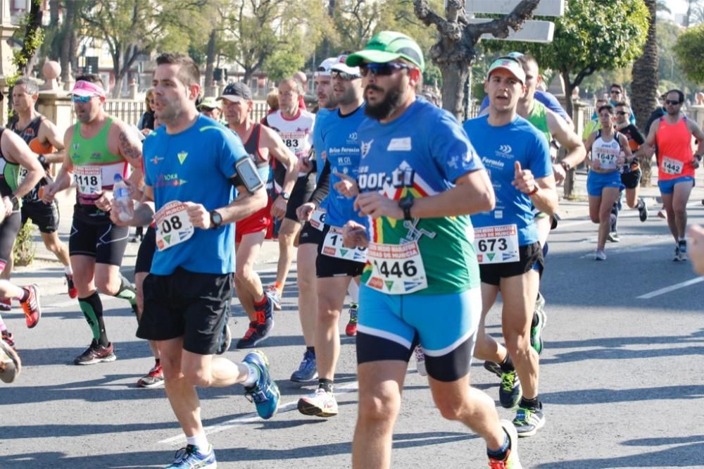 Media Maratón Murcia: Paso por Puente Reina Sofía