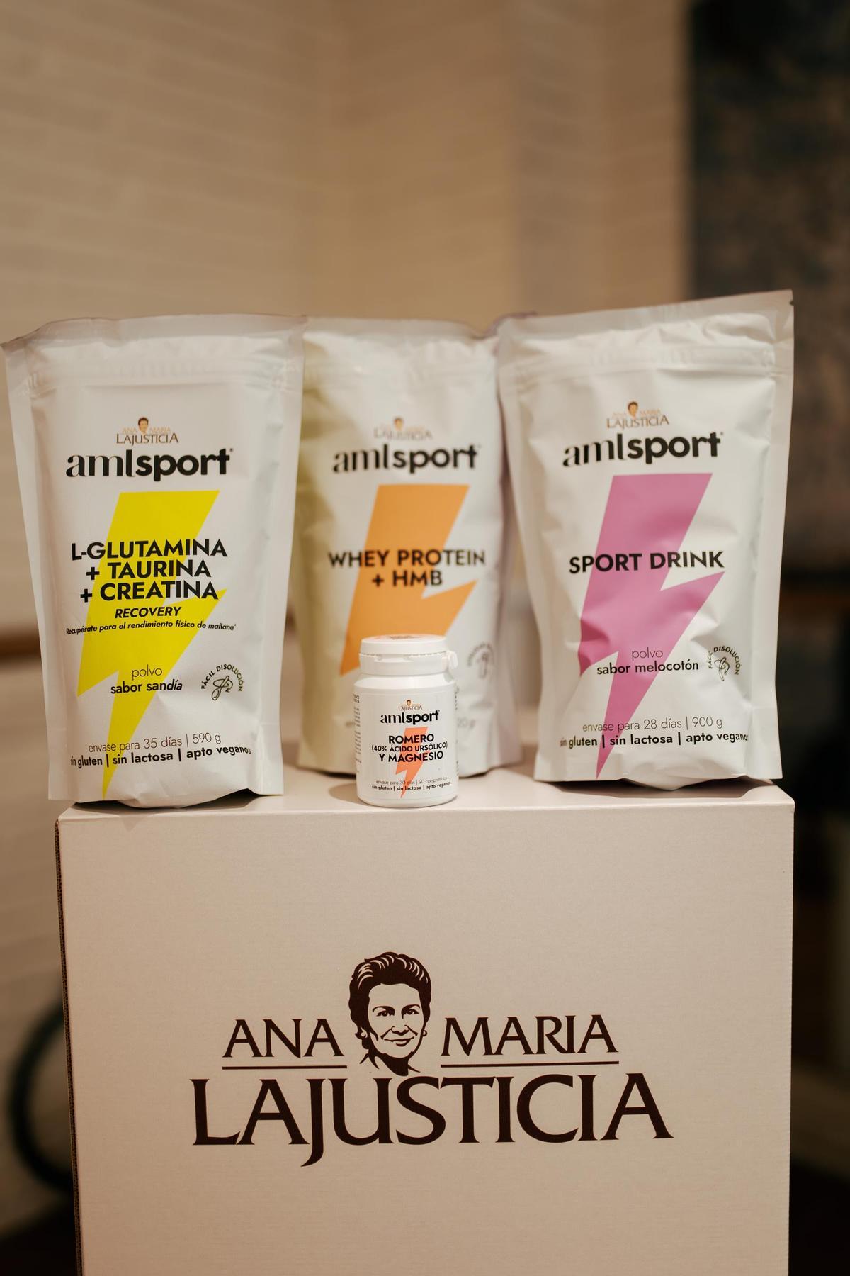 Suplementos deportivos de Ana María Lajusticia
