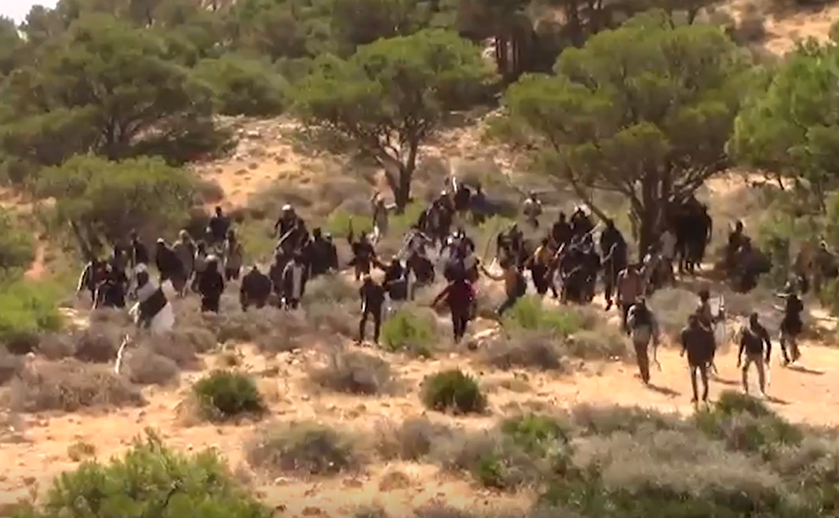 Marruecos señaló que los migrantes eran “extremadamente violentos”