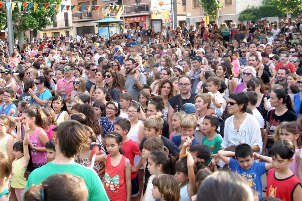 Festa del confeti de la Festa Major Infantil de Sant Joan de Vilatorrada