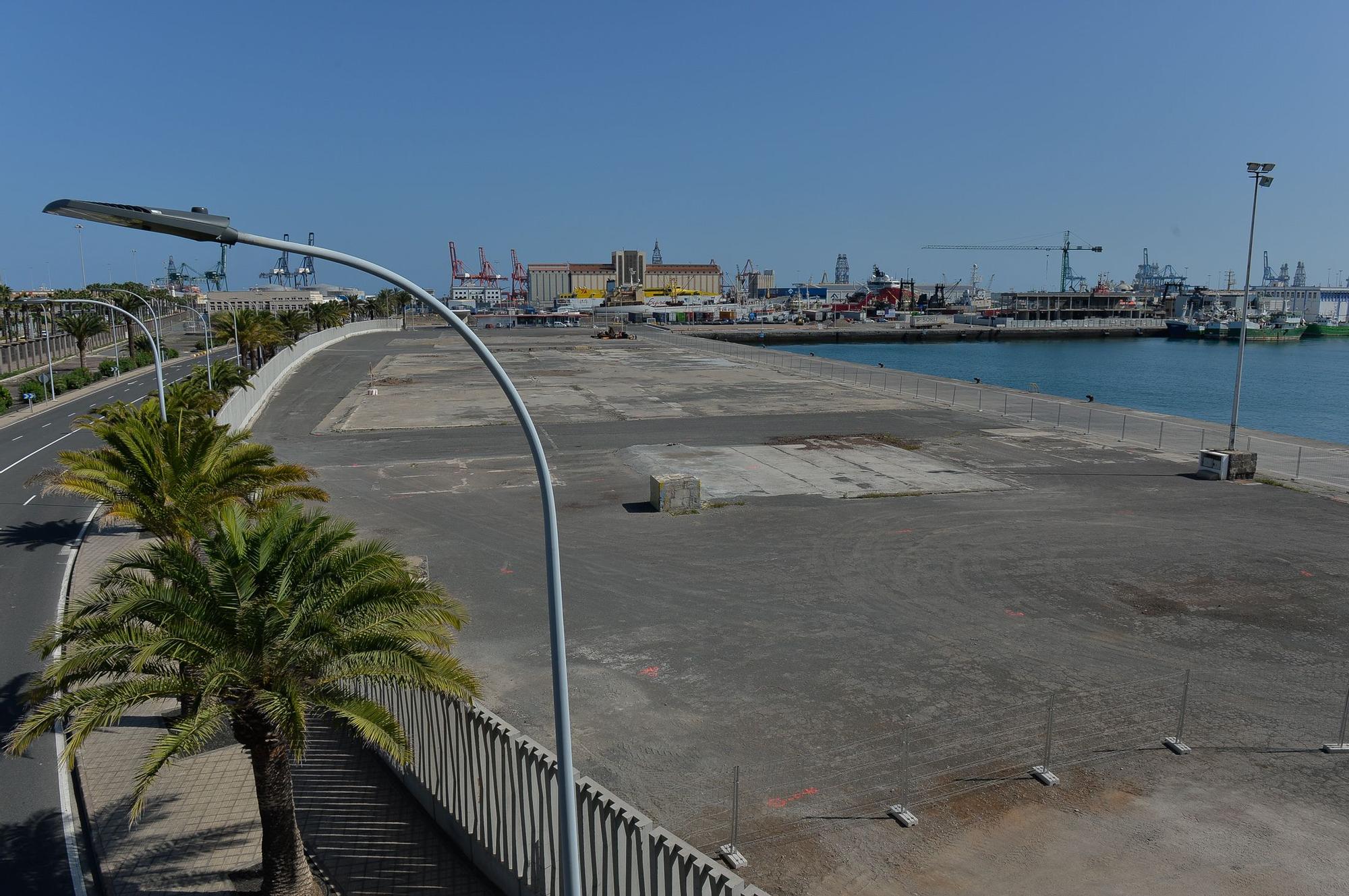 Lugar donde estarán los talleres de yates en Las Palmas de Gran Canaria