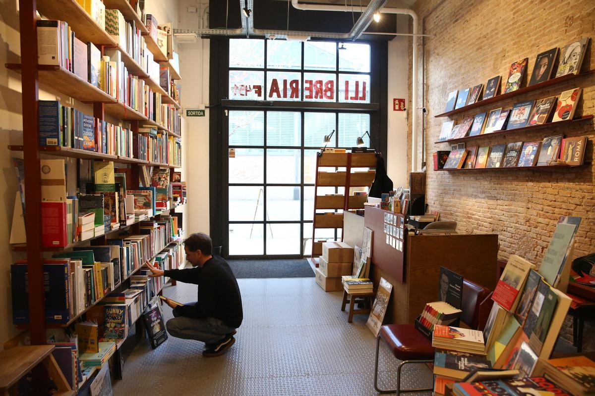 Un rincón de la librería Farenheit 451.