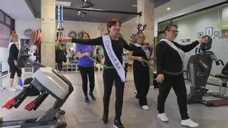 Pesas, bandas elásticas y muchas ganas: las candidatas a Gran Dama se ponen en forma antes de la gala