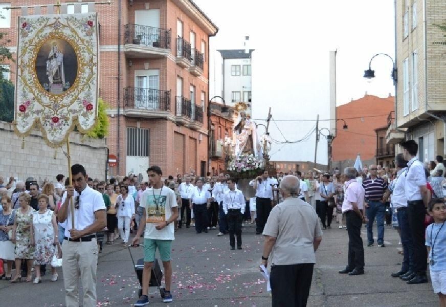 Virgen del Carmen en Benavente