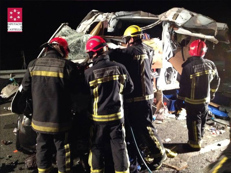 GALERÍA DE FOTOS -- Accidente en Vilanova d'Alcolea