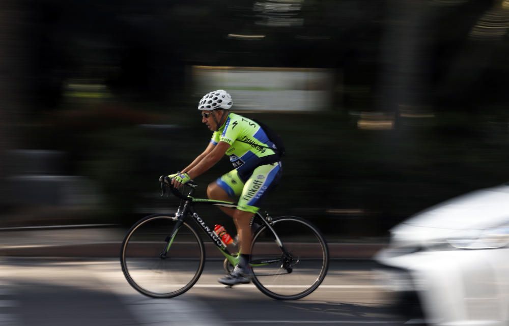 Las imágenes del Día sin Coches 2020 en Málaga