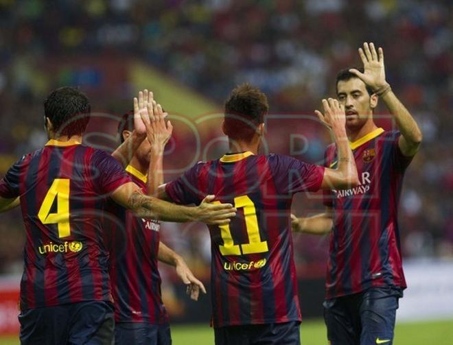 GIRA ASIÁTICA FCBARCELONA. MALASIA XI-FCBARCELONA