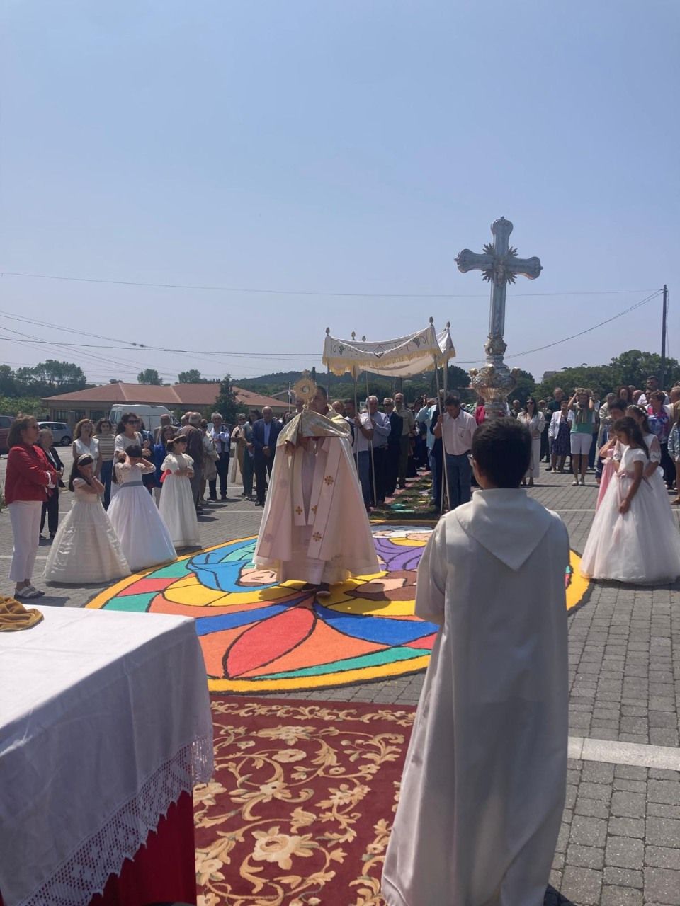 Así se vive este finde la fiesta de Sacramento en San Vicente de O Grove.