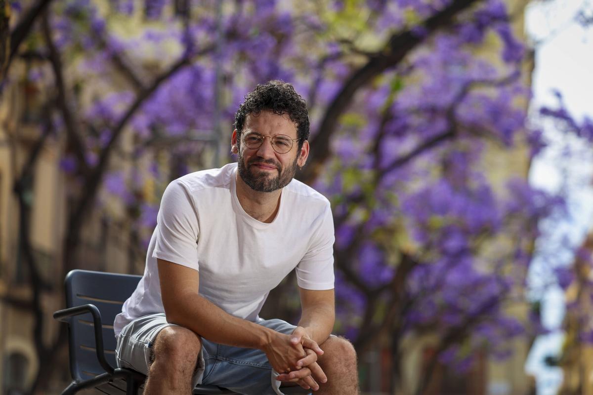 Arià Paco, en el barrio de Gracia