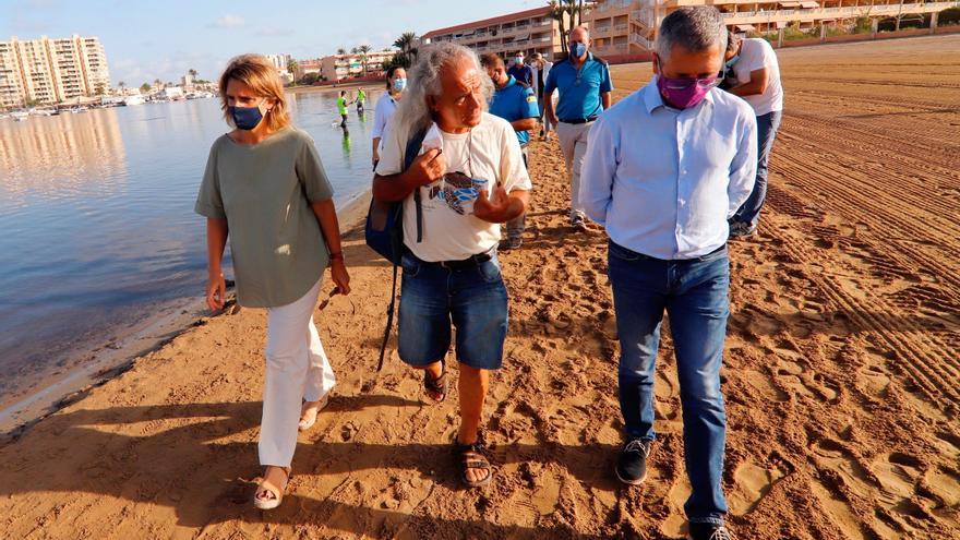 López Miras afronta la reunión con Ribera sobre el Mar Menor con &quot;voluntad de colaboración&quot;