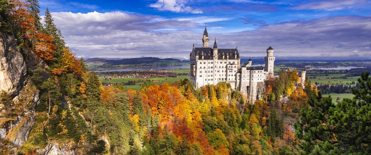 El castillo de Füssen, otra joya de la Alemania medieval.