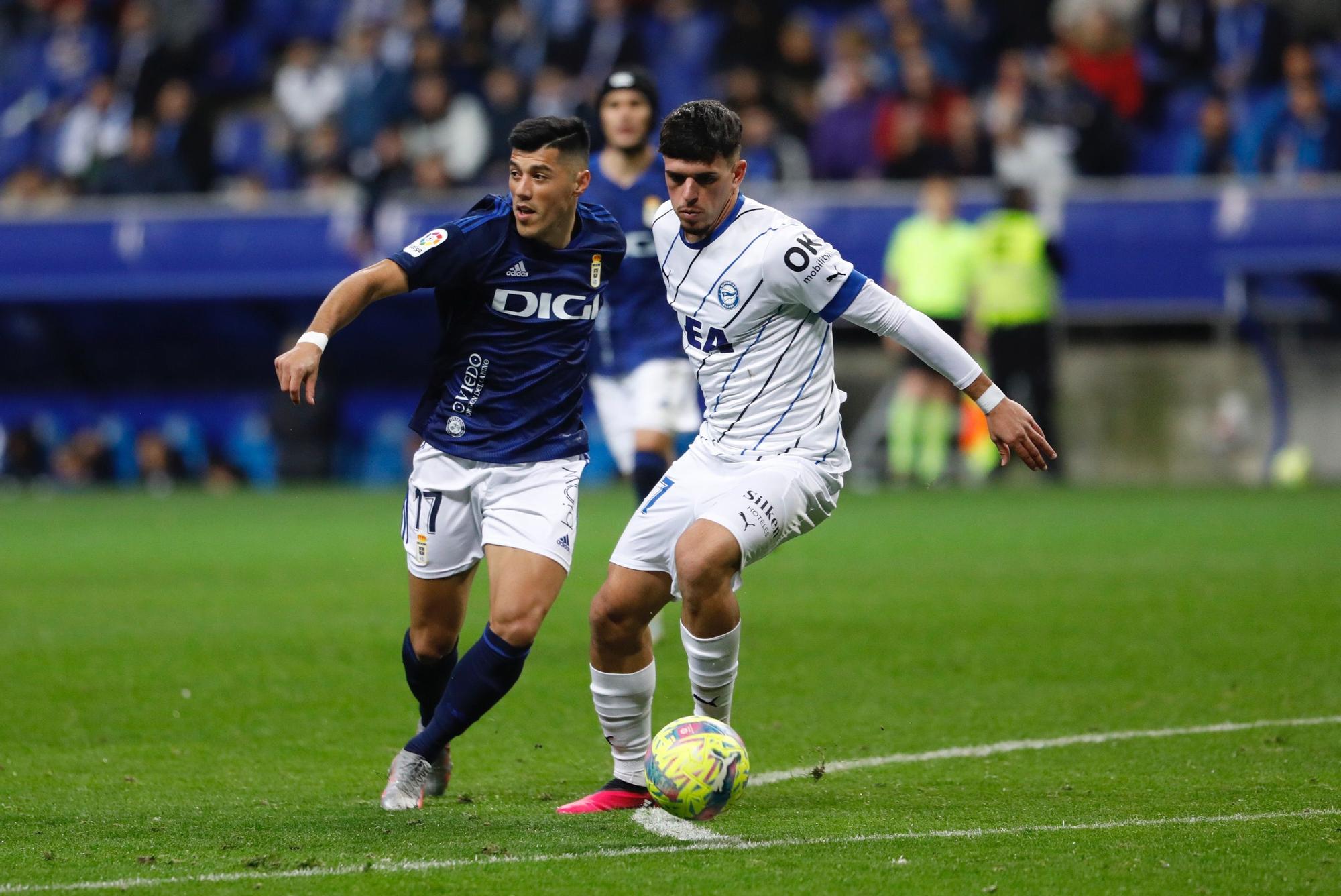 En imágenes: Así fue el Real Oviedo-Alavés disputado en el Tartiere