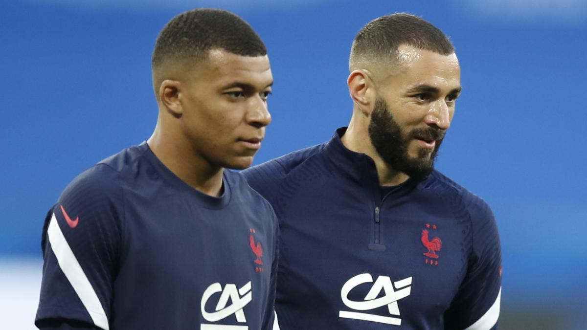 Florentino Pérez sueña con unir a Kylian Mbappé con Karim Benzema