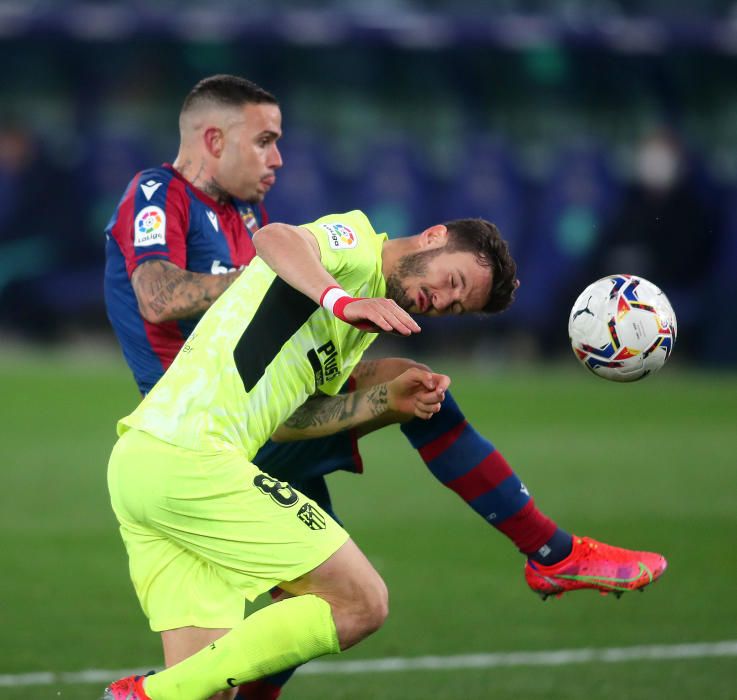 El Levante UD - Atlético, en imágenes