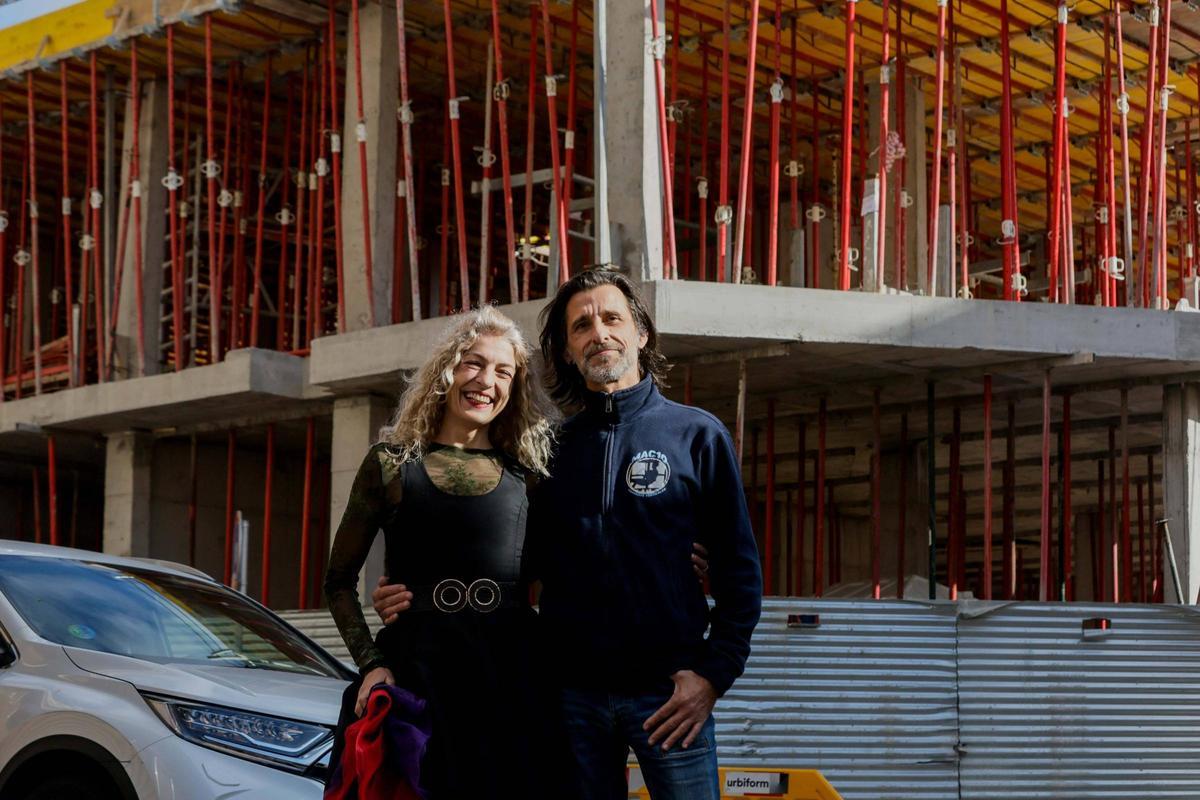 Roser Amills y su pareja, Miguel Ángel Cordero