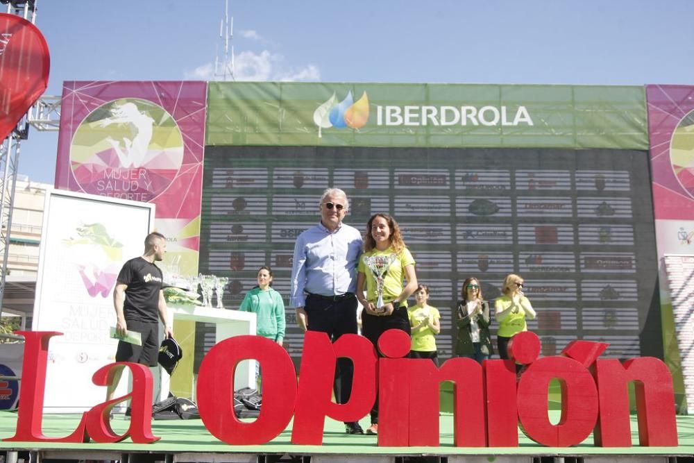 Entrega de premios III Carrera de la Mujer