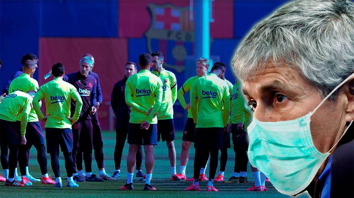 La nueva normalidad de Setién: su pretemporada en el Barça