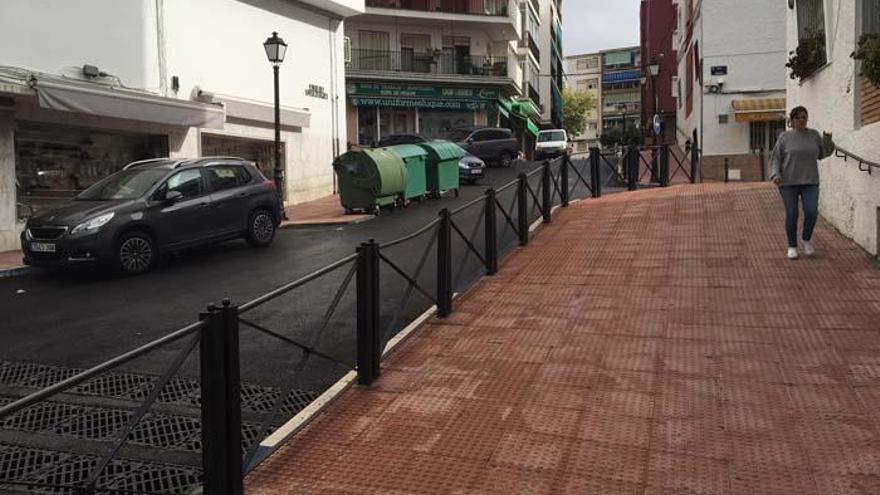 La avenida Europa, una de las vías que conecta Divina Pastora y la avenida Nabeul.