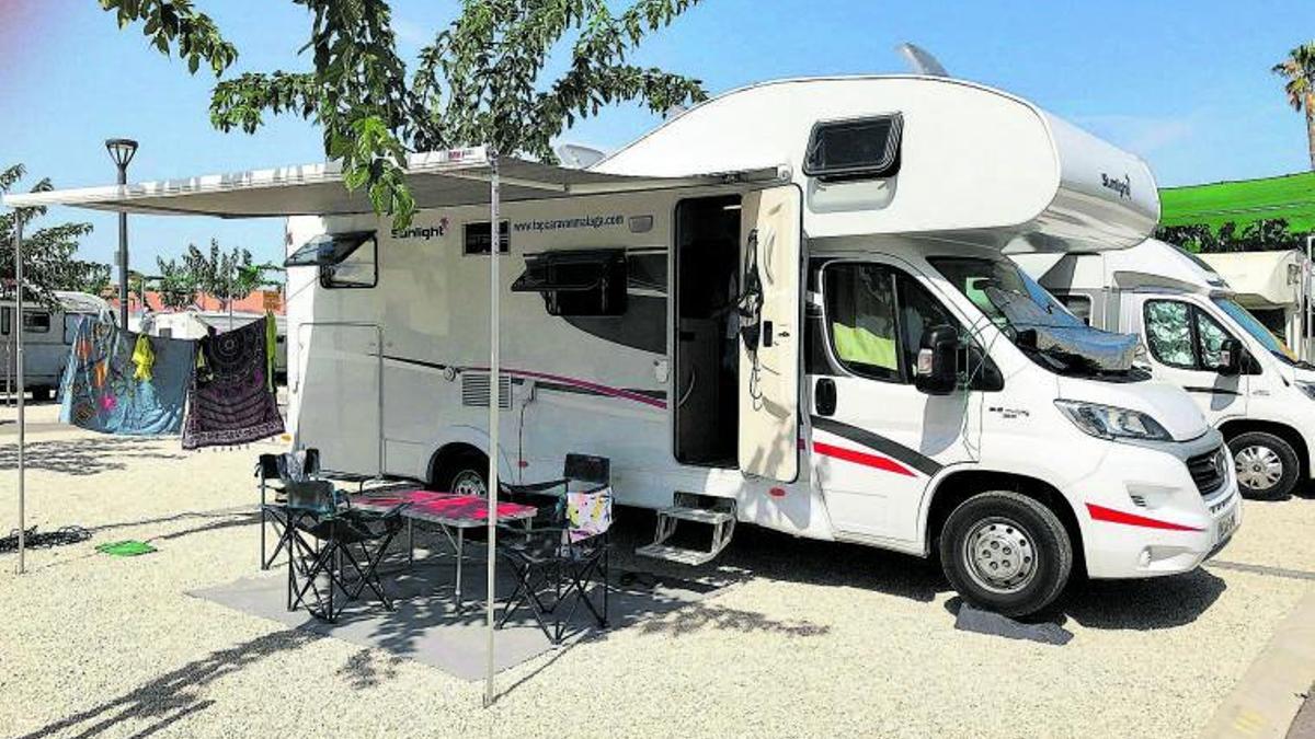 Una de las caravanas de ‘Top Caravan Málaga’