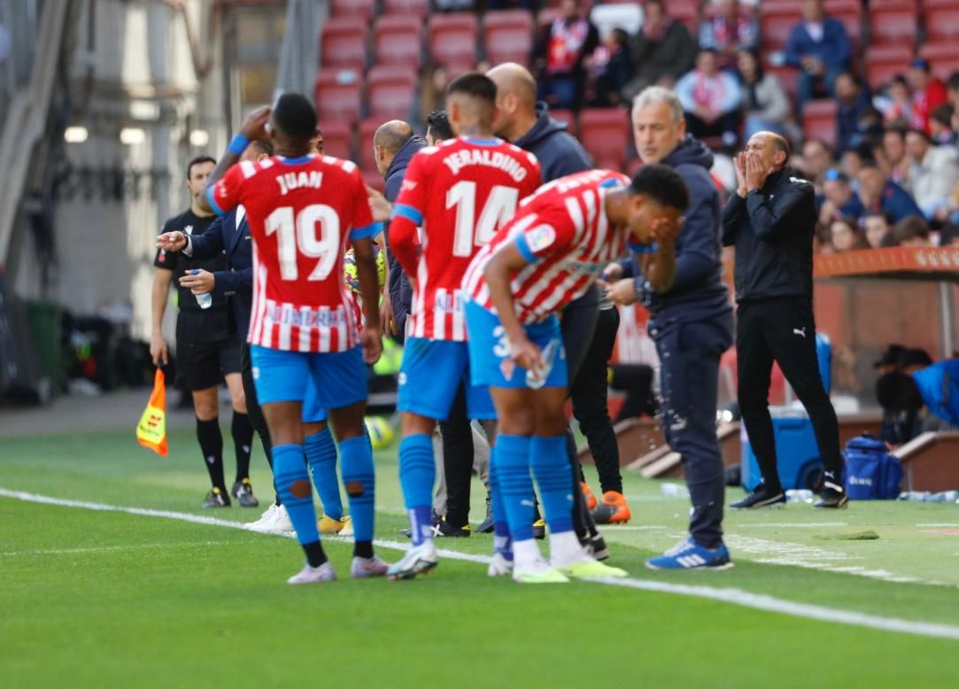 Así fue el encuentro entre el Sporting y el Alavés