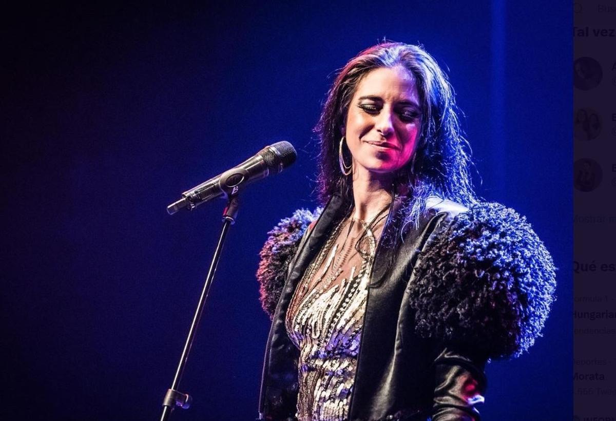 María Peláe actúa este jueves en el Teatro Principal de Zaragoza.