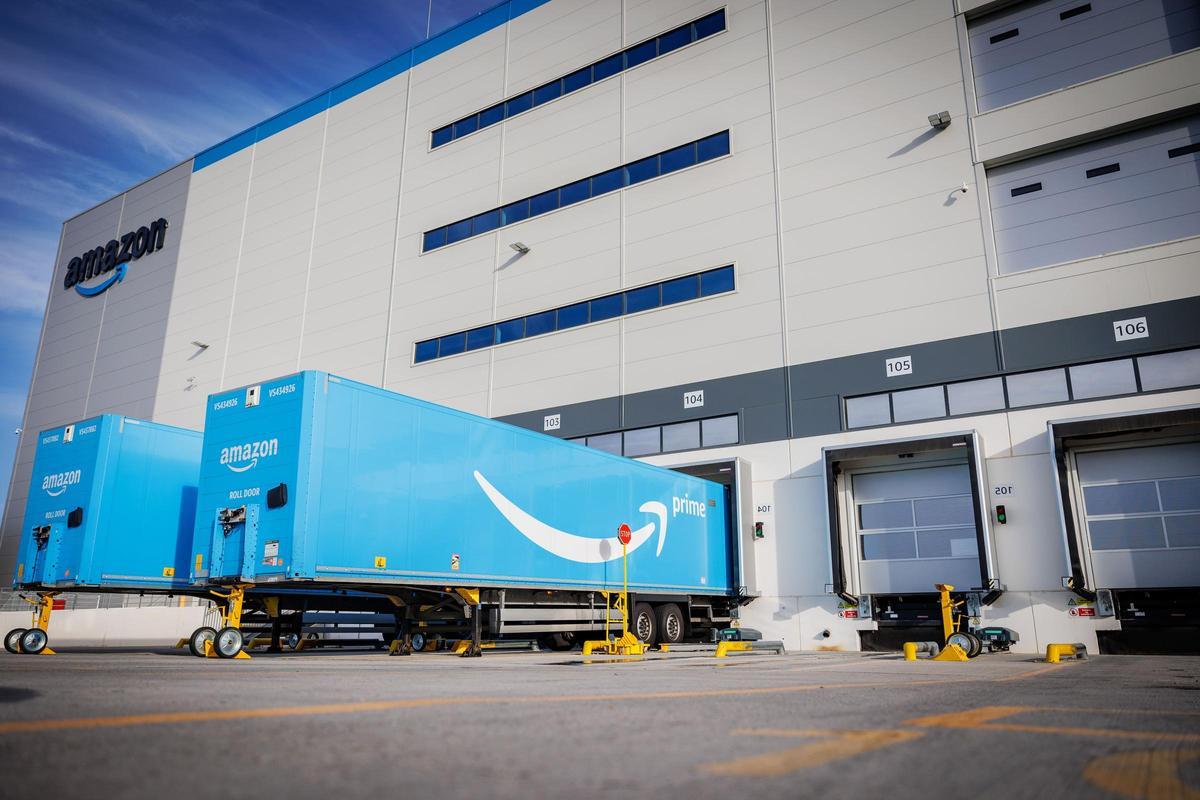 El centro logístico MAD7 de Amazon está situado en la localidad toledana de Illescas