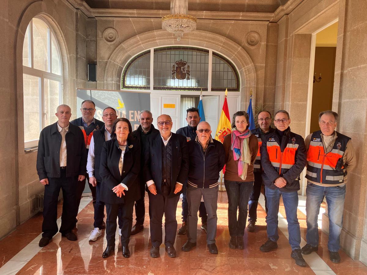 El acto se celebró en la sede de la subdelegación de Pontevedra.