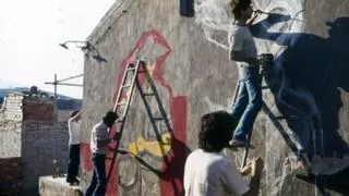 Los murales de San Isidro en el 50 aniversario del Homenaje a Miguel Hernández