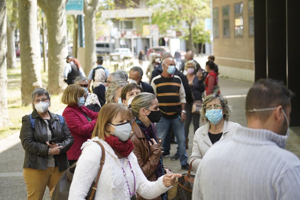 Salut obre el punt de vacunació massiu del Palau de Fires de Girona