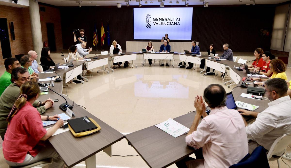 La quinta reunión de negociación desde el inicio de la huelga de profesores