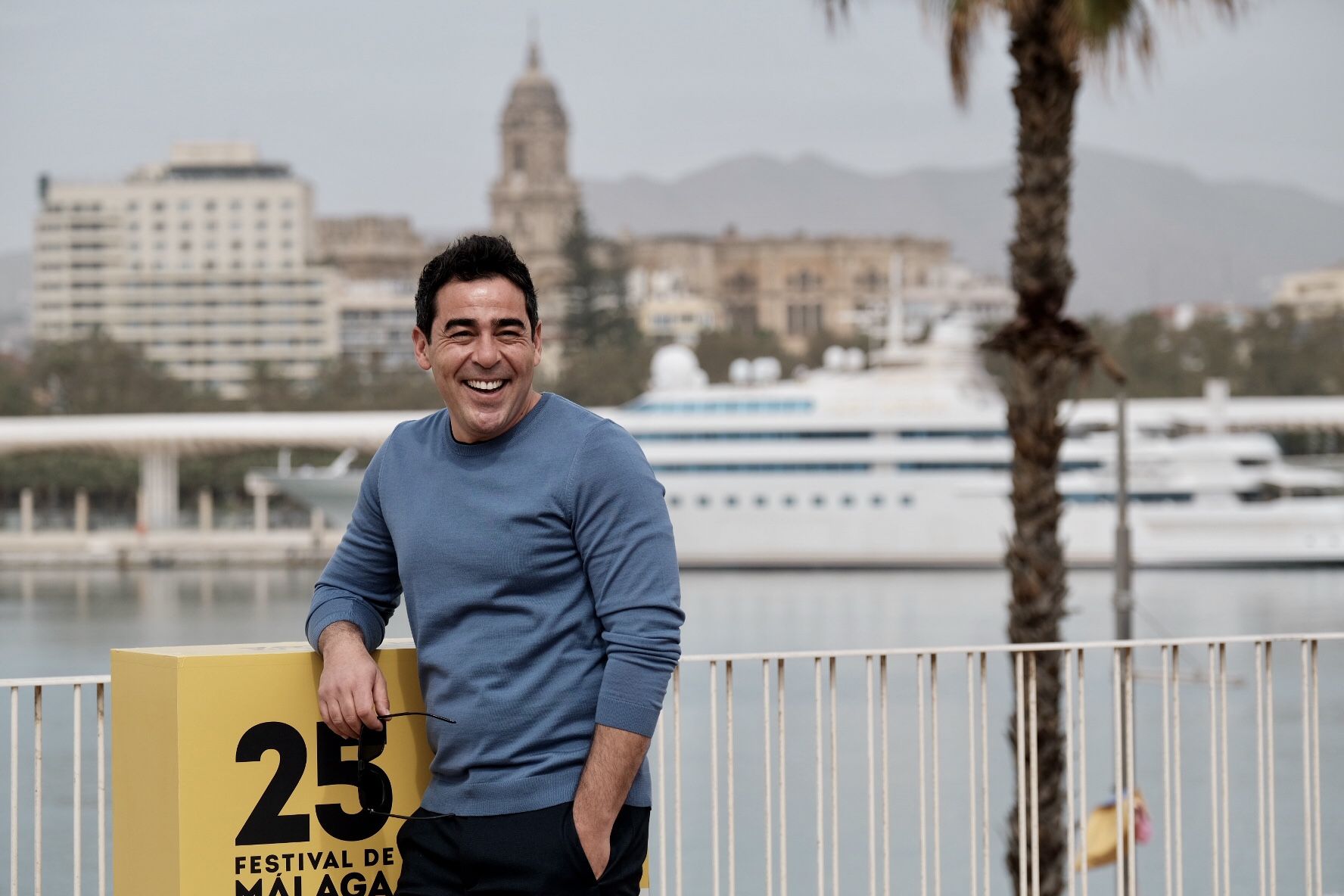 Photocall del equipo de 'Llenos de gracia' en el Festival de Málaga