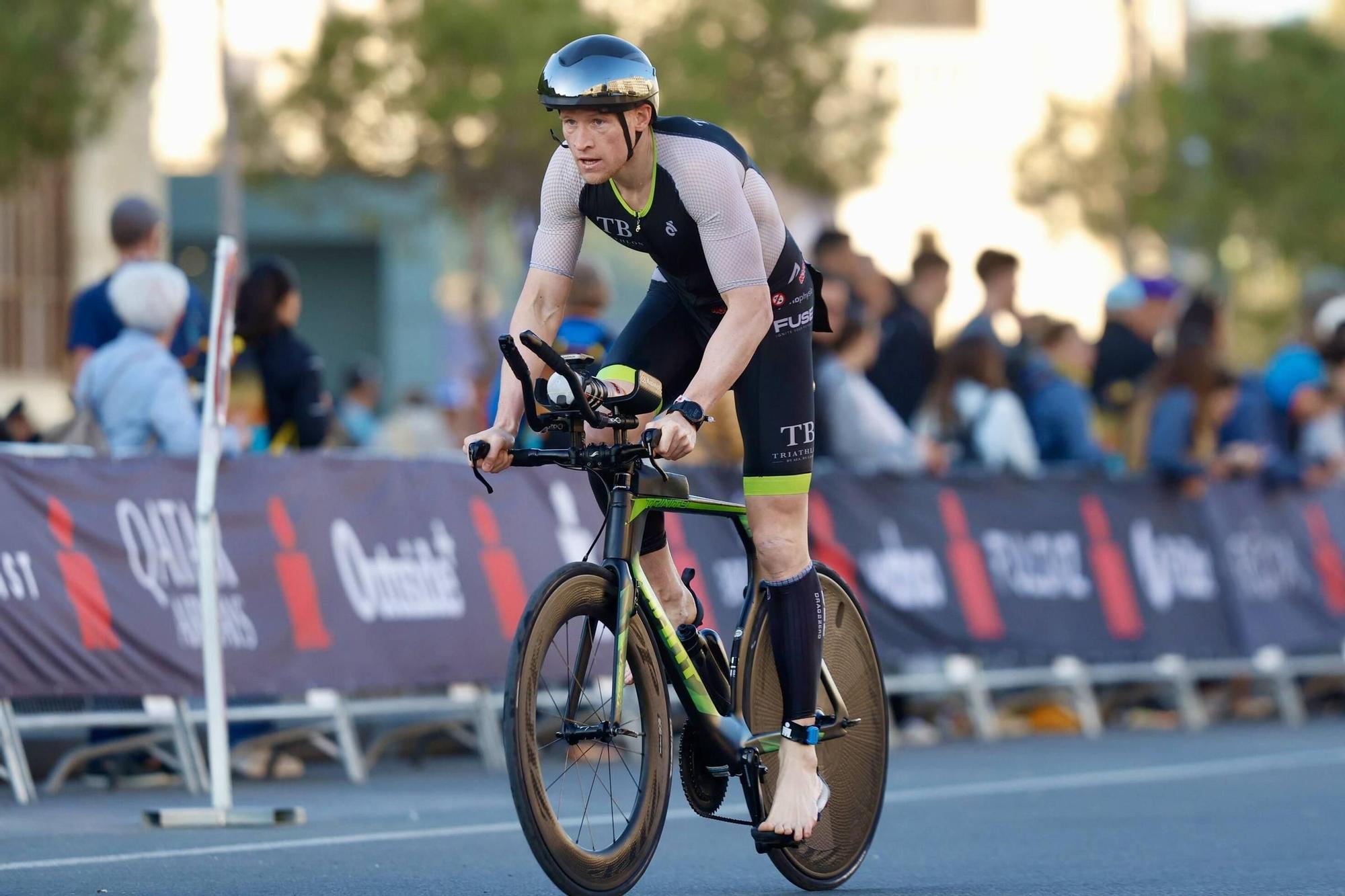 Las imágenes del Ironman 70.3 en Valencia