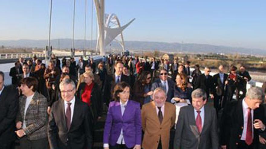 Inaugurada la variante Oeste y el nuevo puente de Abbas Ibn Firnas