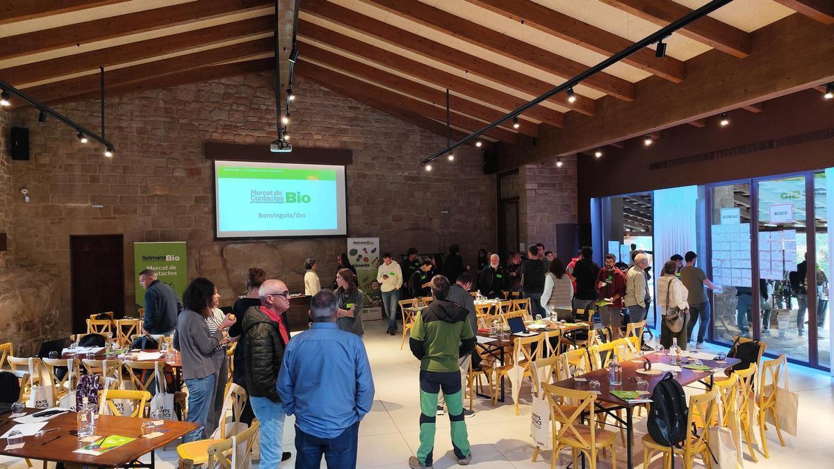 Mercat de contactes Bio, Catalunya Central, emmarcat en la Setmana Bio 26'
